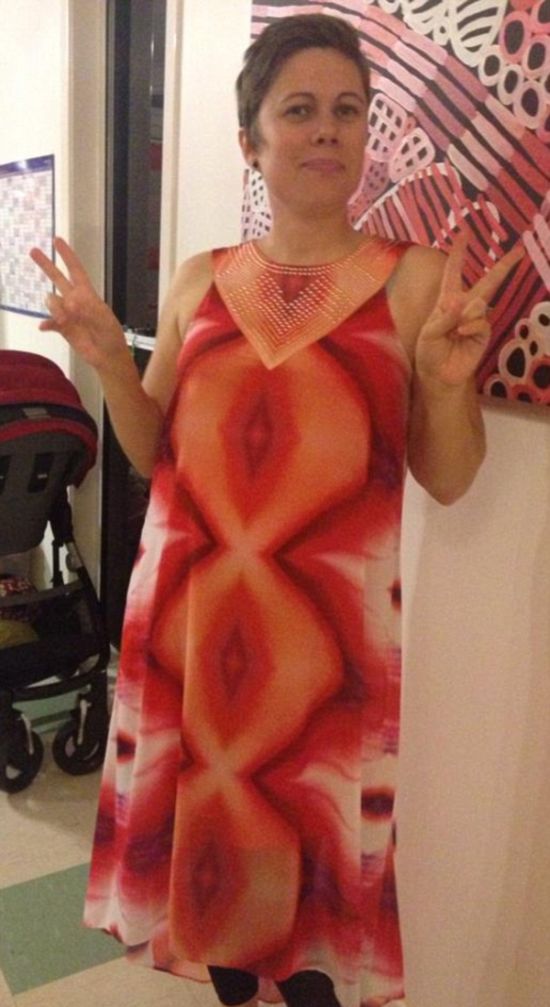 This Dress Resembles A Very Specific Female Body Part (5 pics)