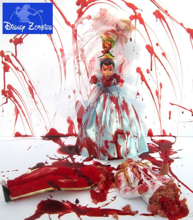 Matt Christensen Turns Disney Princesses Into Zombies (8 pics)
