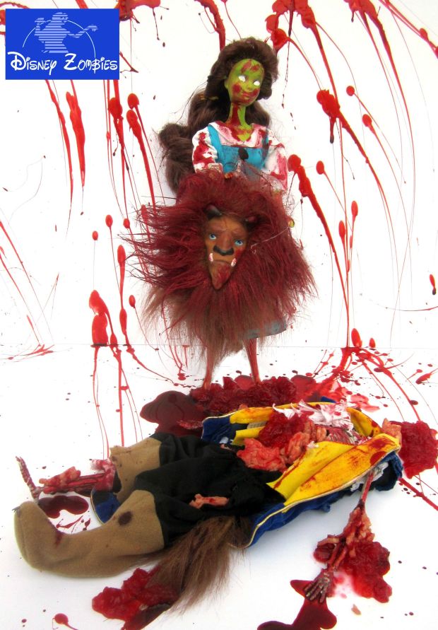 Matt Christensen Turns Disney Princesses Into Zombies (8 pics)