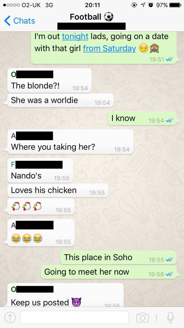 Dude Makes First Date As Awkward As Possible (16 pics)