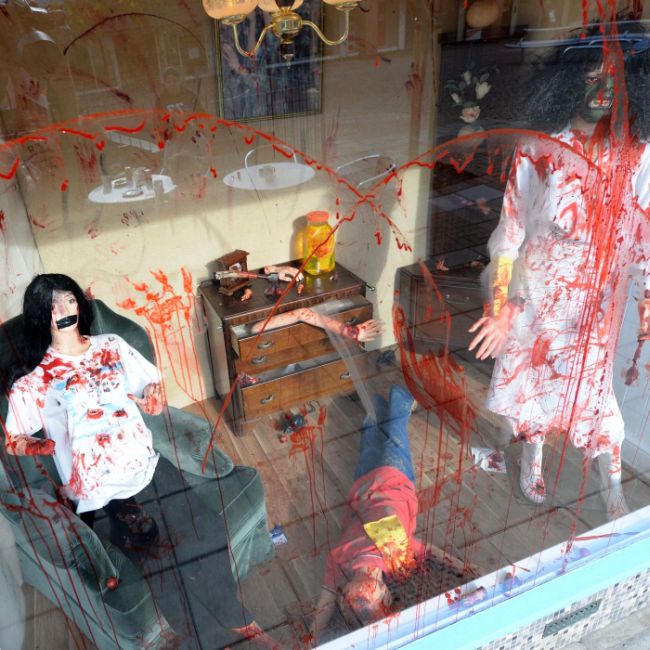 Police Are Trying To Convince This Cafe Owner That His Shop Is Too Scary (3 pics)