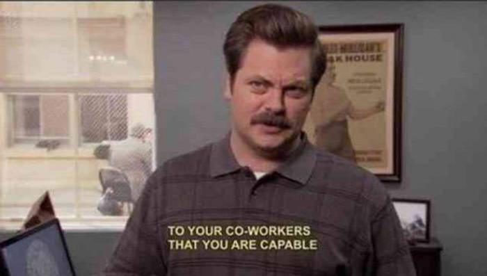 There's Nothing Quite Like The Ridiculousness Of Ron Swanson (16 pics)