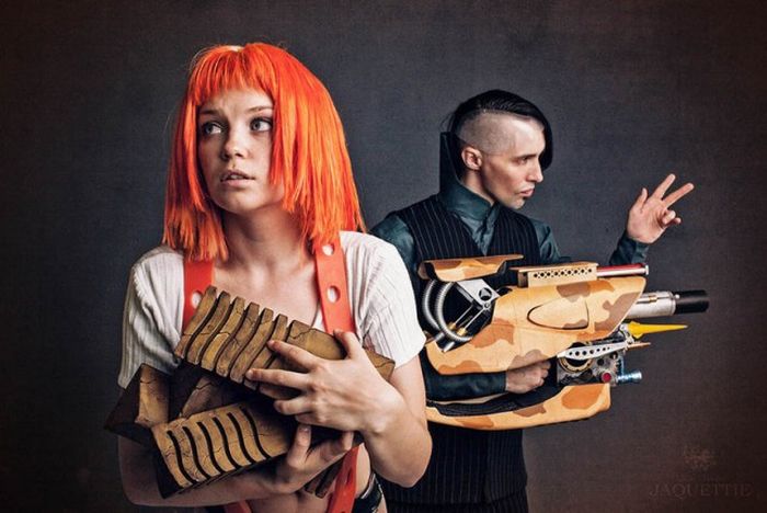 Cosplayer Totally Nails Leeloo From The Fifth Element (8 pics)