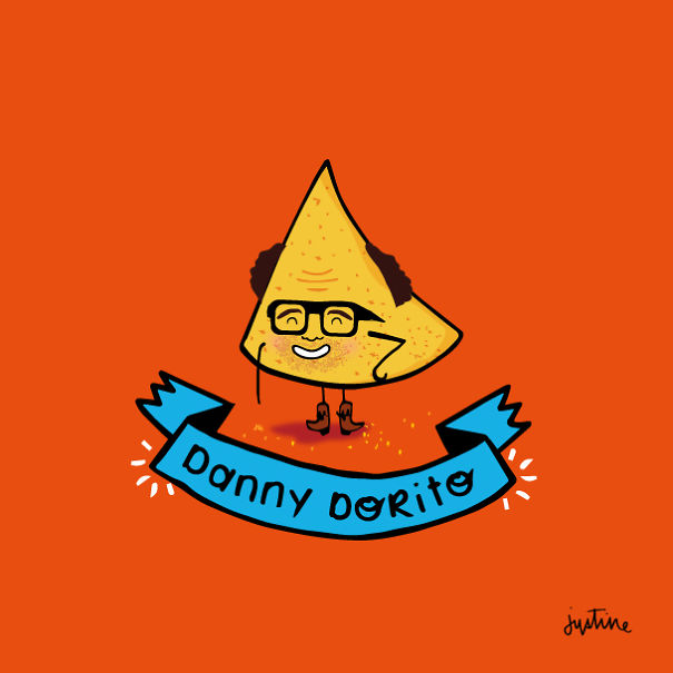 Artist Uses Celebrity Pun Names To Create Awesome Illustrations (15 pics)