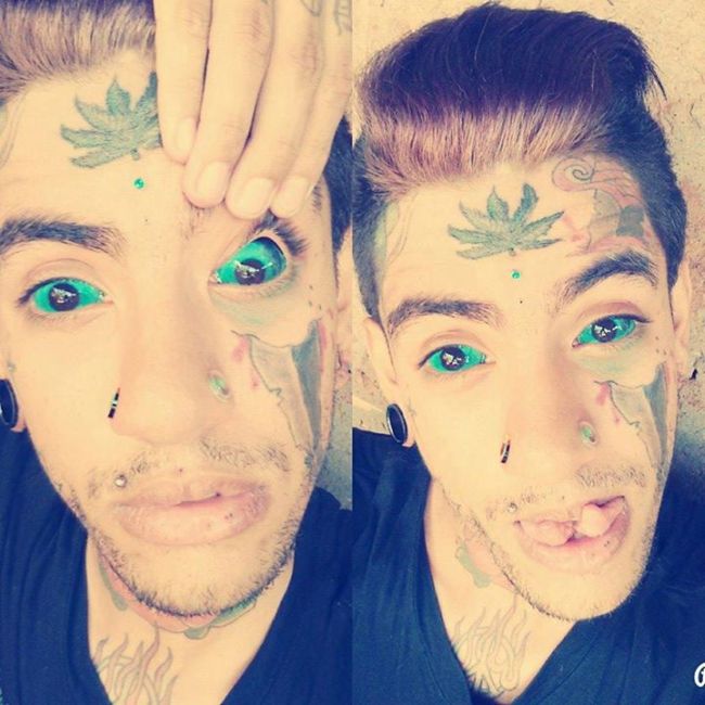 Eyeball Tattoos Are The Creepiest Trend Ever (20 pics)