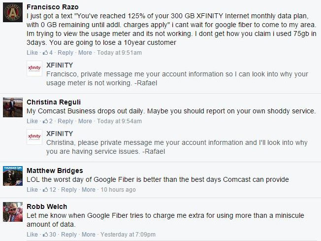 Comcast Tried To Talk Trash About Google Fiber And It Blew Up In Their Face (4 pics)