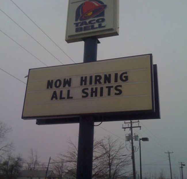 Hilarious Fast Food Signs That Would Definitely Make You Stop (34 pics)