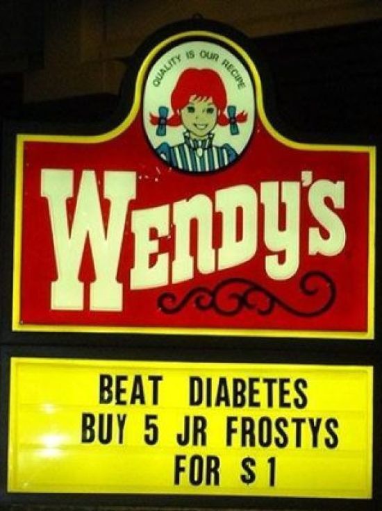 Hilarious Fast Food Signs That Would Definitely Make You Stop (34 pics)