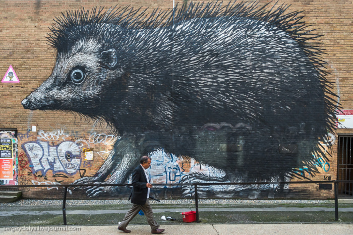 The Walls Of London Are Home To Some Modern Art Masterpieces (42 pics)