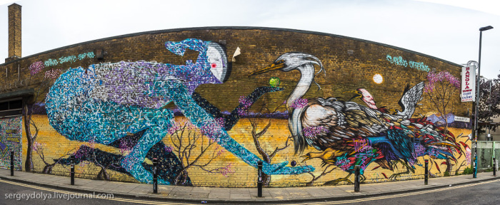 The Walls Of London Are Home To Some Modern Art Masterpieces (42 pics)