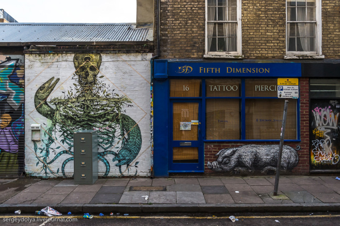 The Walls Of London Are Home To Some Modern Art Masterpieces (42 pics)
