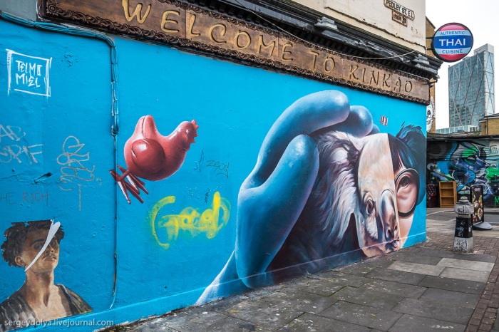 The Walls Of London Are Home To Some Modern Art Masterpieces (42 pics)
