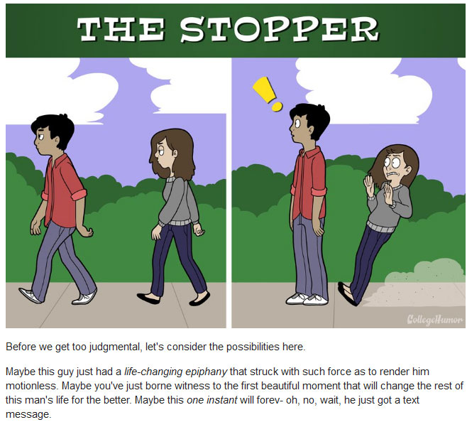 The 6 Types Of Annoying Pedestrians You'll See On The Street (6 pics)