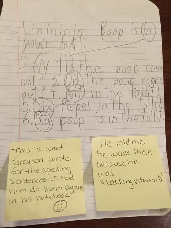 Funny Notes That Could Only Be Written By Kids (24 pics)
