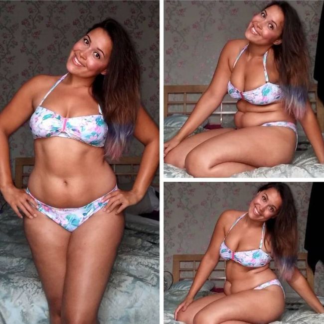 Babe Beats An Eating Disorder To Become A Full Figured Beauty (11 pics)