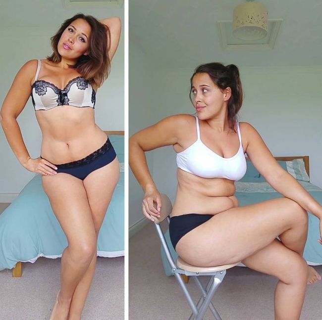 Babe Beats An Eating Disorder To Become A Full Figured Beauty (11 pics)