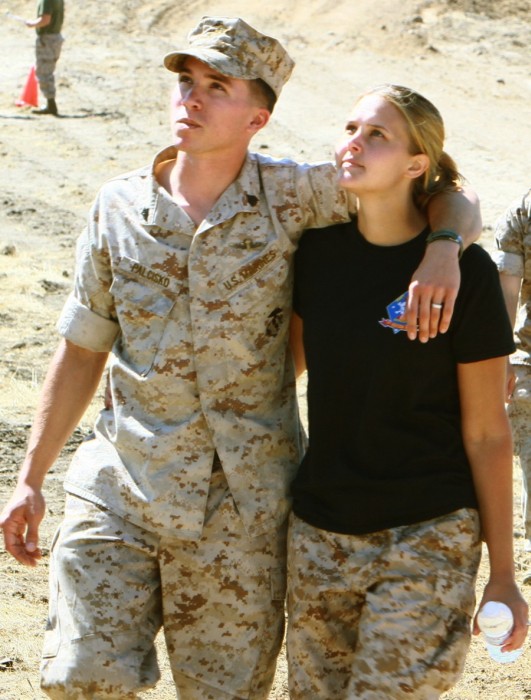 Hot Marine Wives Walk In Their Husband's Shoes On Jane Wayne Day (40 pics)
