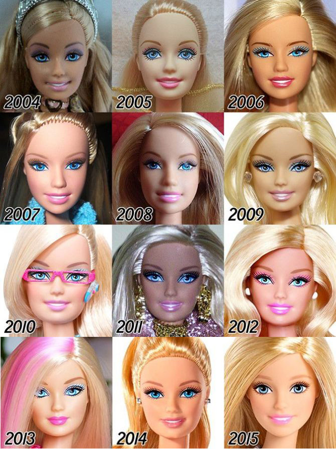 See The Evolution Of Barbie Over The Years (6 pics)