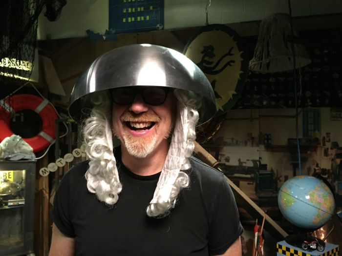 Adam Savage Shares Photos From The Last Day Of Filming For MythBusters (13 pics)