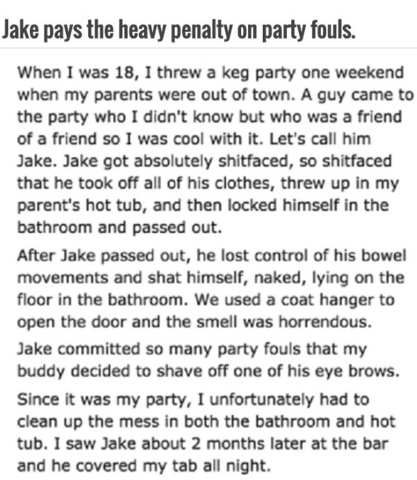 People Reveal The Strangest Things They've Seen At Parties (14 pics)