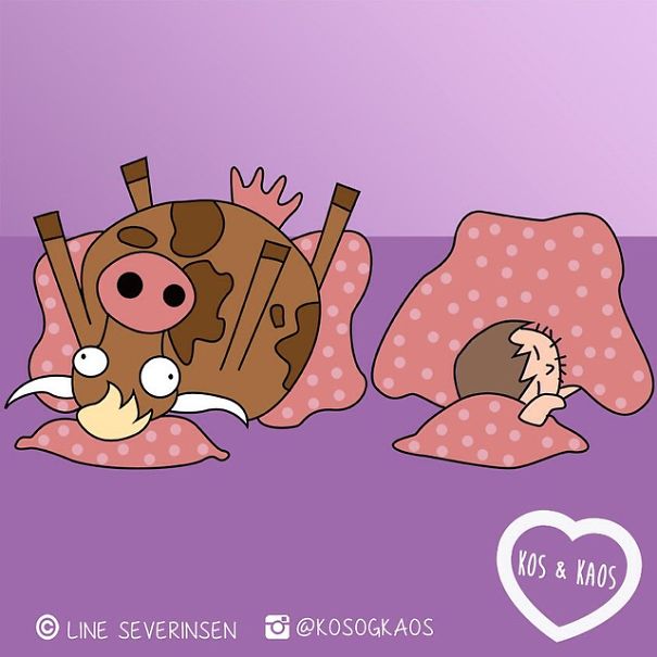 Mom Describes Everyday Pregnancy Problems Using Illustrations (23 pics)