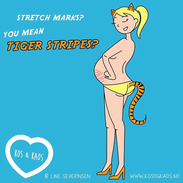 Mom Describes Everyday Pregnancy Problems Using Illustrations (23 pics)