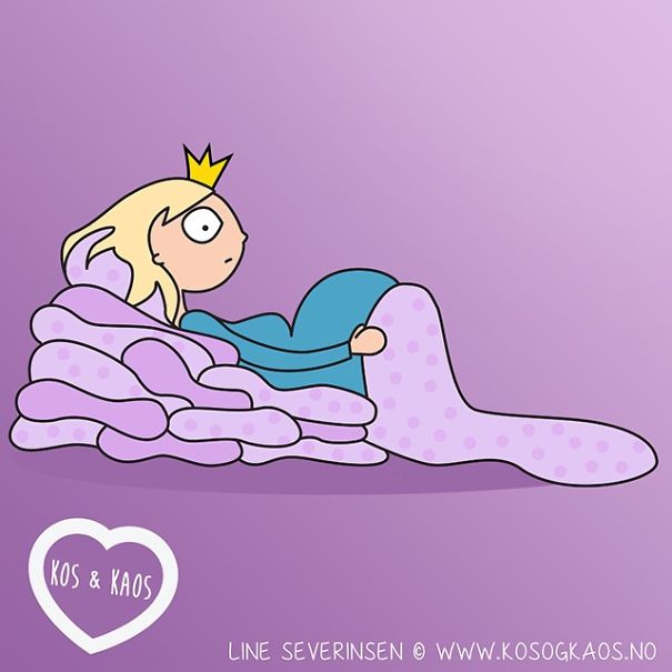 Mom Describes Everyday Pregnancy Problems Using Illustrations (23 pics)