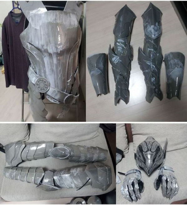 How To Build Armor Like Artorias Of The Abyss From Dark Souls (23 pics)