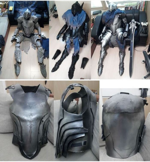 How To Build Armor Like Artorias Of The Abyss From Dark Souls (23 pics)