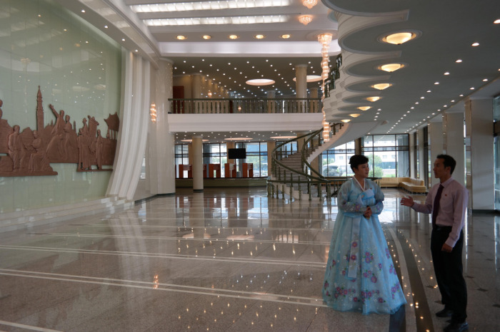 A Look Inside Some Of The Most Beautiful Buildings In North Korea (42 pics)