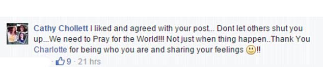 Woman Reveals Her Reason For Not Changing Her Profile Picture To Support Paris (7 pics)