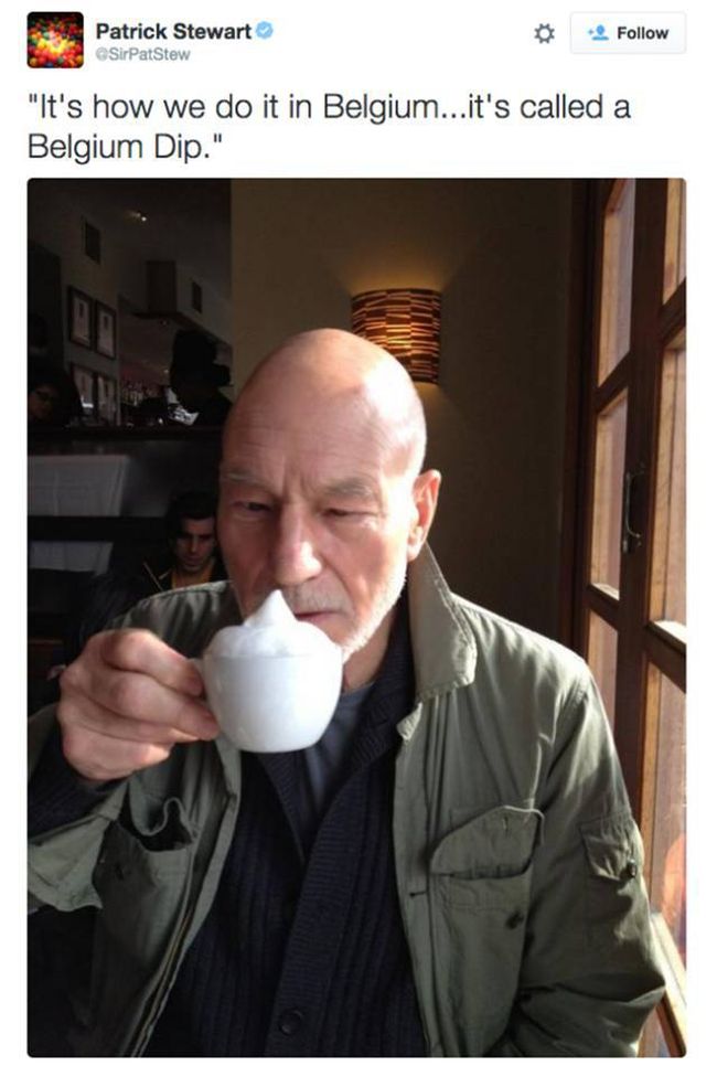 Patrick Stewart Is Absolutely Hilarious On Twitter (19 pics)