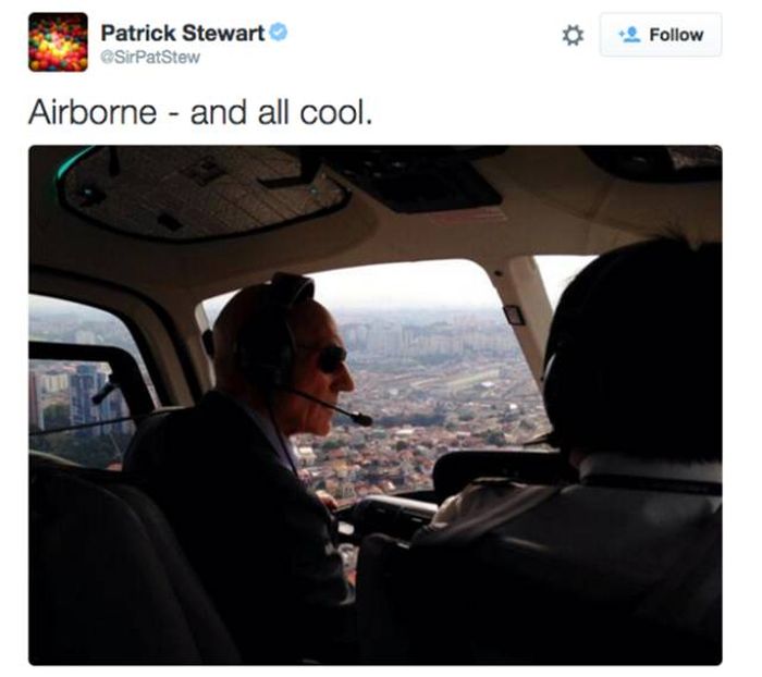 Patrick Stewart Is Absolutely Hilarious On Twitter (19 pics)
