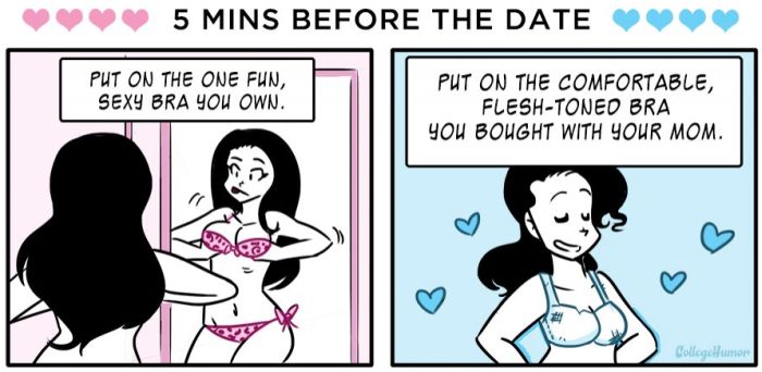 How Your 1st Date Compares To Your 21st Date (11 pics)