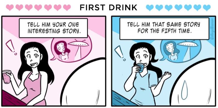 How Your 1st Date Compares To Your 21st Date (11 pics)