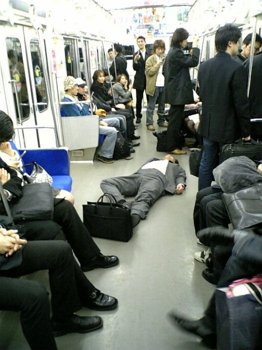 Getting Drunk Is Part Of The Job In Japan (20 pics)