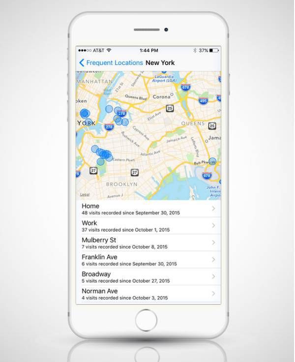 This Scary iPhone Feature Knows Everywhere You've Been (5 pics)