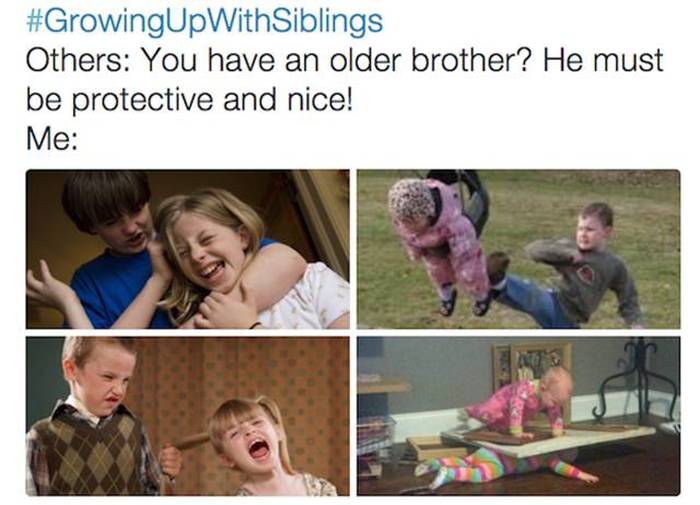 Life Is Tough When You Grow Up With Siblings (25 pics)