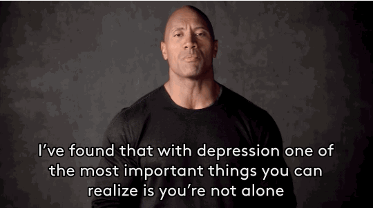 The Rock Is Using His Battle With Depression To Inspire Others (10 gifs)