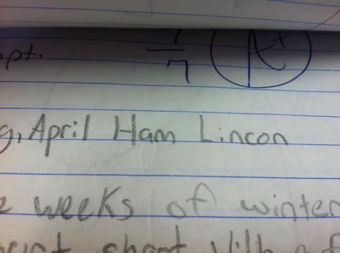 Kids Who Made Innocent But Horrible Spelling Mistakes (21 pics)