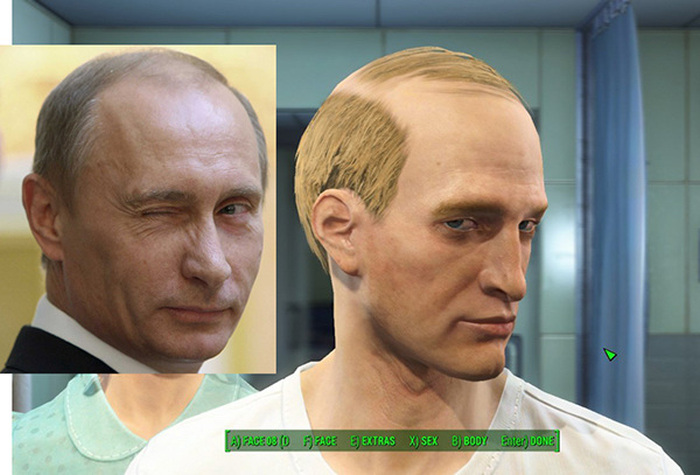 The Most Impressive Celebrity Face Mods From Fallout 4 (19 pics)