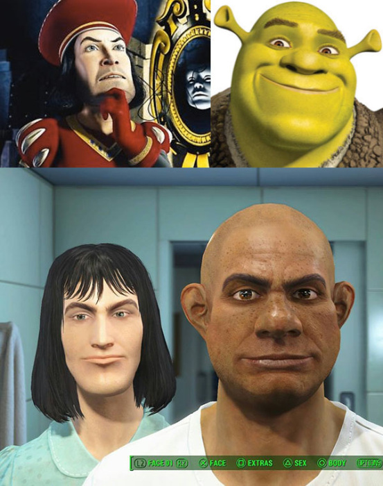 The Most Impressive Celebrity Face Mods From Fallout 4 (19 pics)