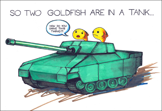 Simple Illustrated Puns That Never Stop Being Hilarious (14 pics)