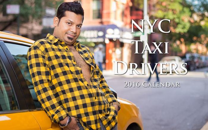 New York's Sexiest Taxi Drivers Posed For A 2016 Calendar (13 pics)