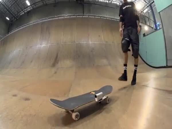 Action Cam Tony Hawk Skates First Ever Horizontal Loop