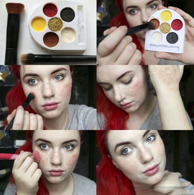 This Girl Has Made It Her Mission To Turn Freckles Into A Fashion Trend (15 pics)