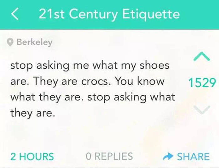 Hilarious Outbursts You Will Only Find On Yik Yak (27 pics)