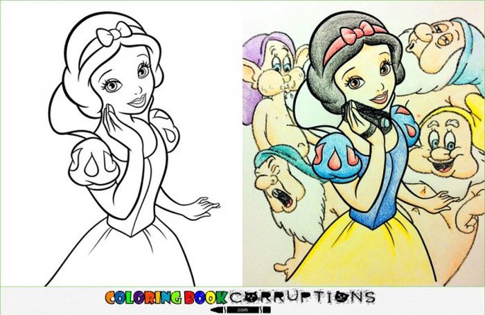 Cute Coloring Book Pictures That Will Destroy Your Childhood (34 pics)