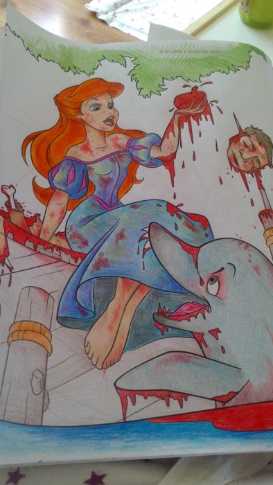 Cute Coloring Book Pictures That Will Destroy Your Childhood (34 pics)