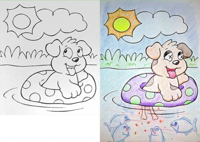 Cute Coloring Book Pictures That Will Destroy Your Childhood (34 pics)